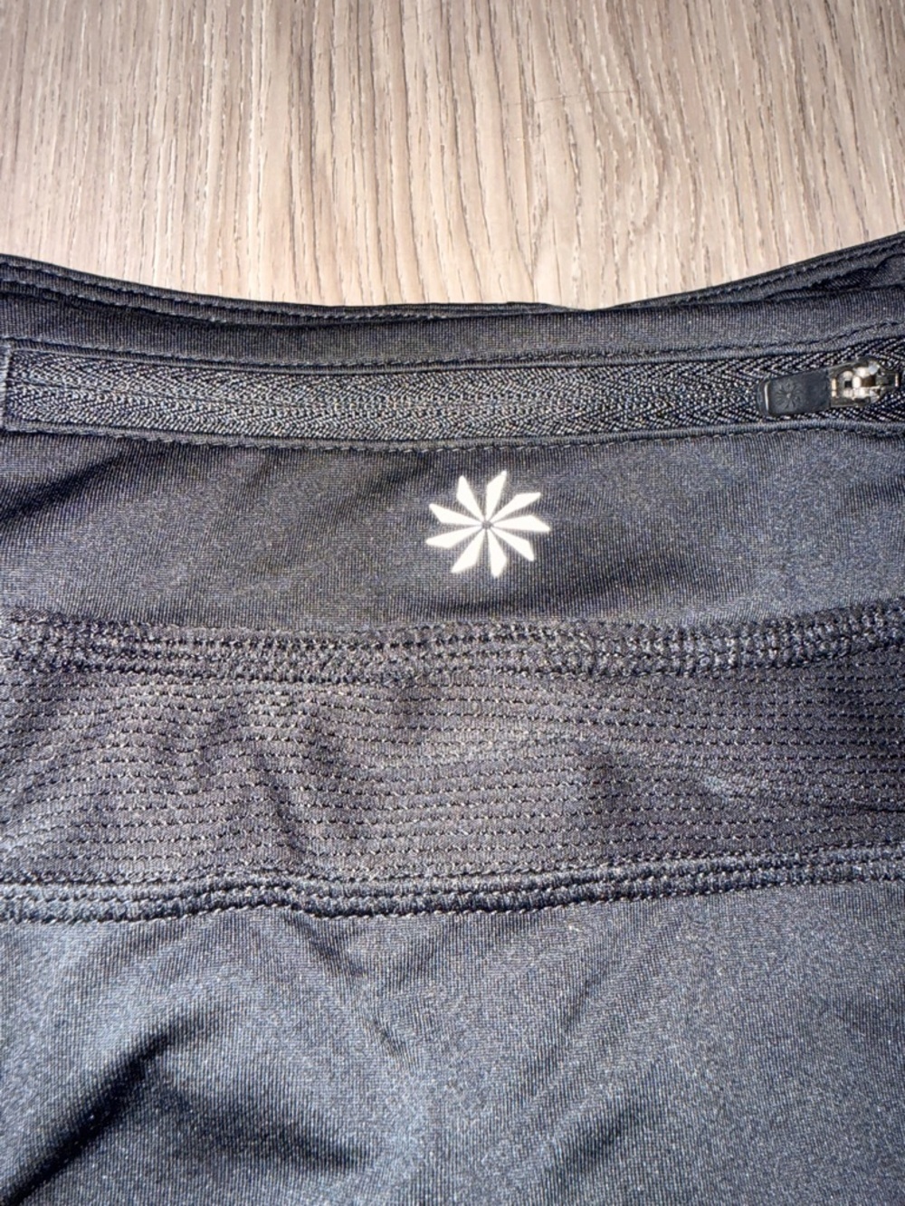 Athleta Black Circle Skirt with Built-In Shorts - Picture 3 of 4